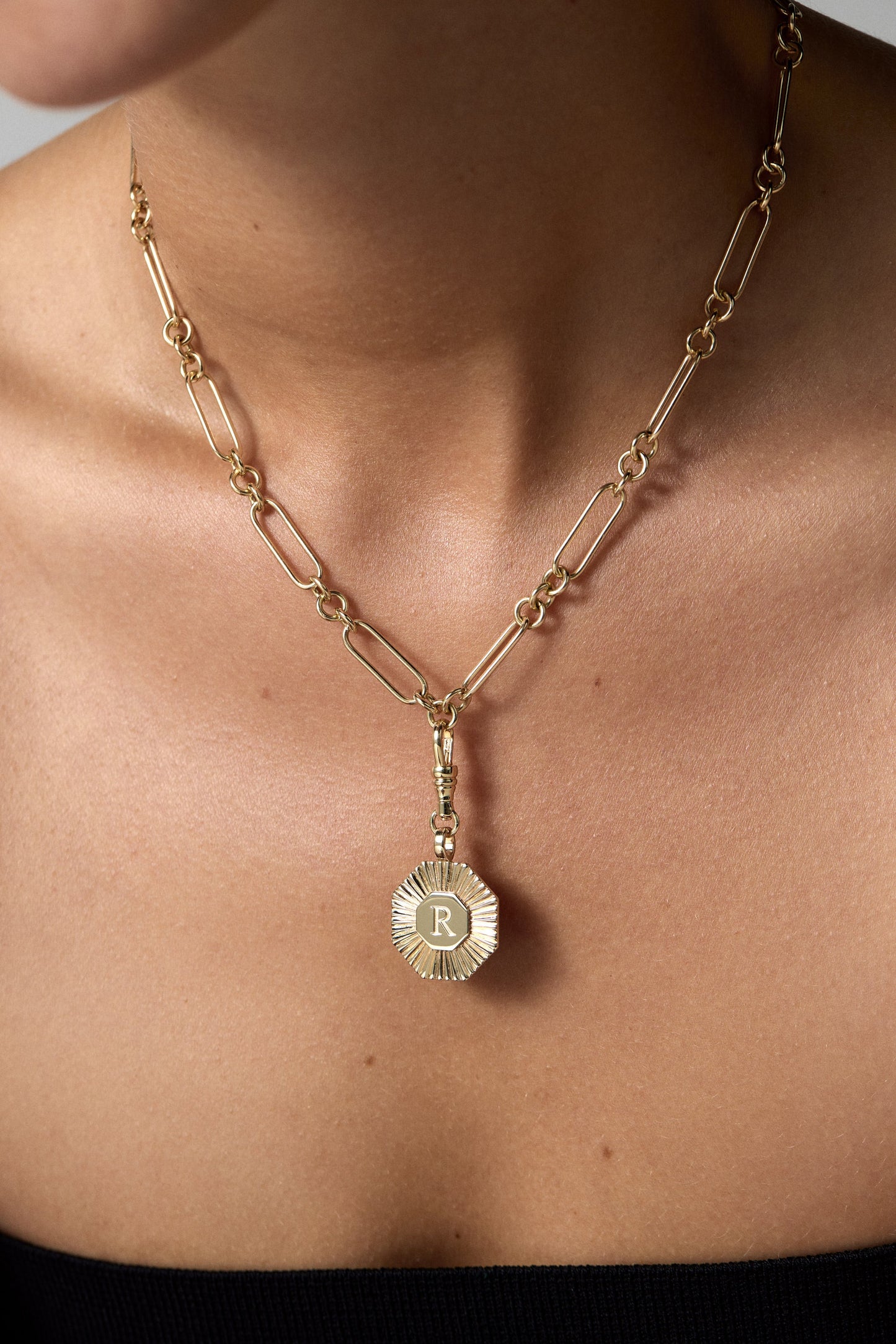 Large Letter Attachment | 9K White Gold