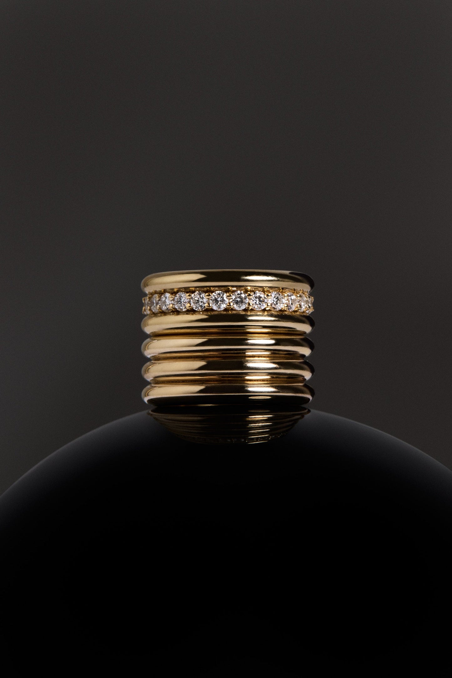 Triple Orielle Ring | Silver or 9K White Gold