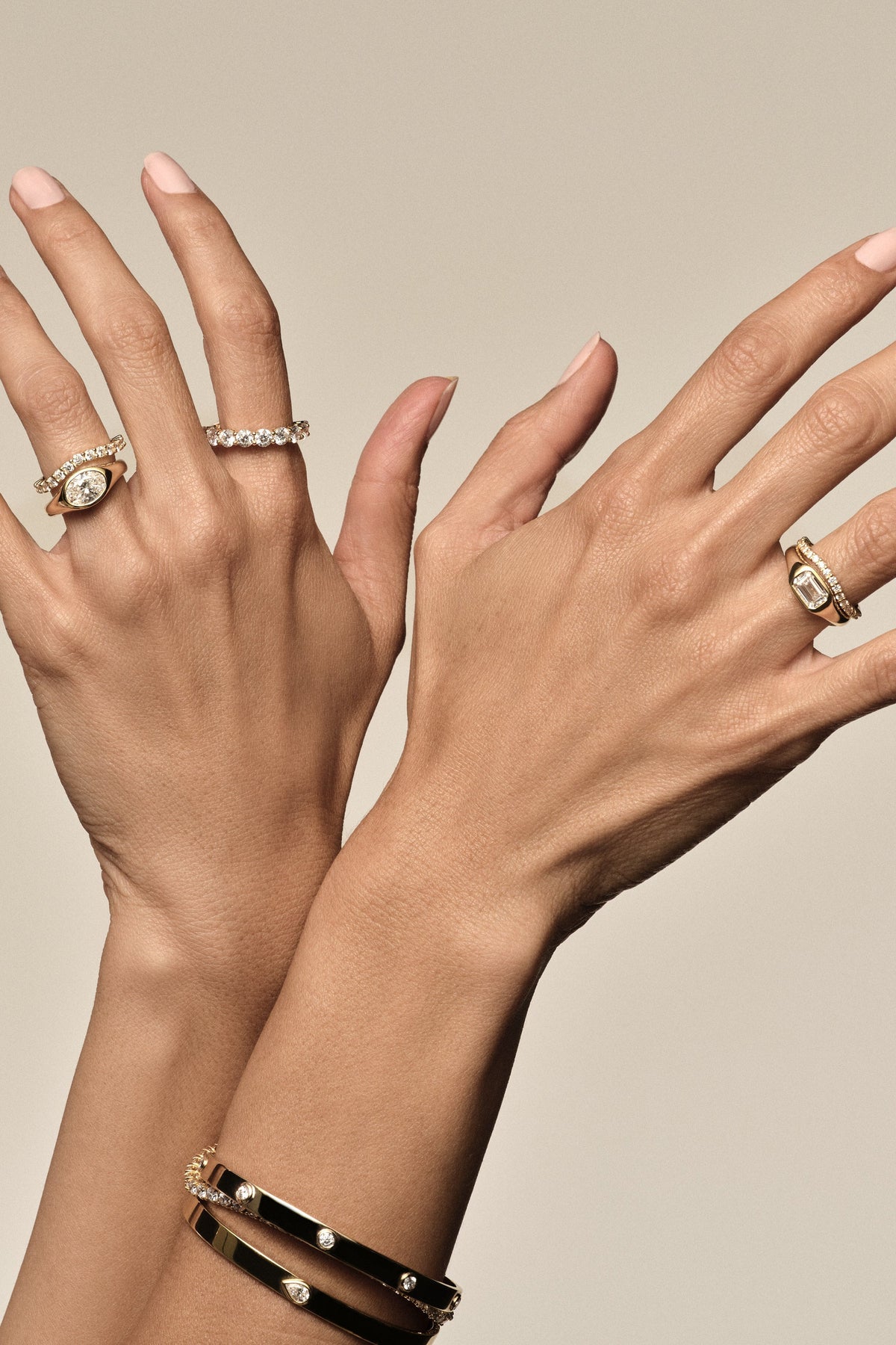 Insignia Diamond Band | 18K White Gold