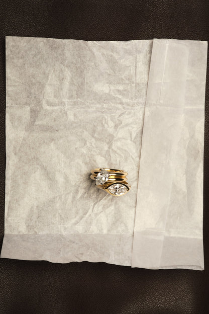 Diamond Double Orielle Ring | Customisable