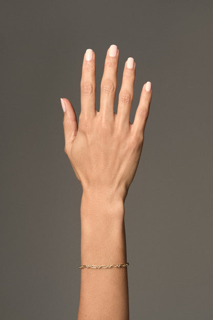 Small Lennox Bracelet | Silver or 9K White Gold