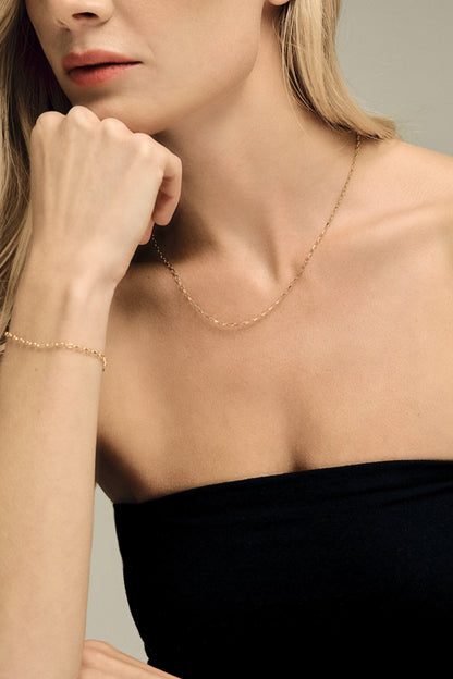 Mina Bracelet | 9K Yellow or Rose Gold