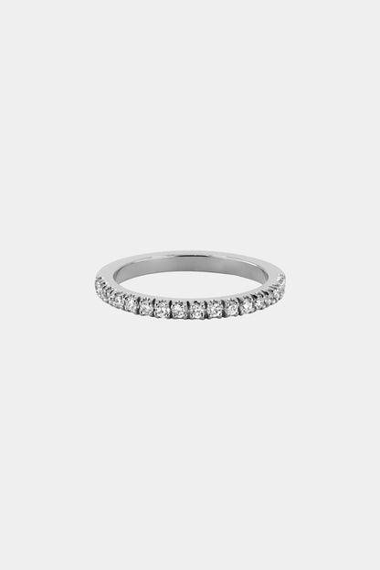 Harley Diamond Band | White Gold