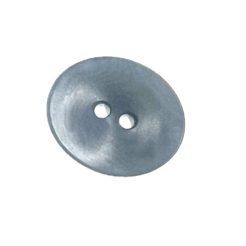 Oval Corozo-Blue-18mm
