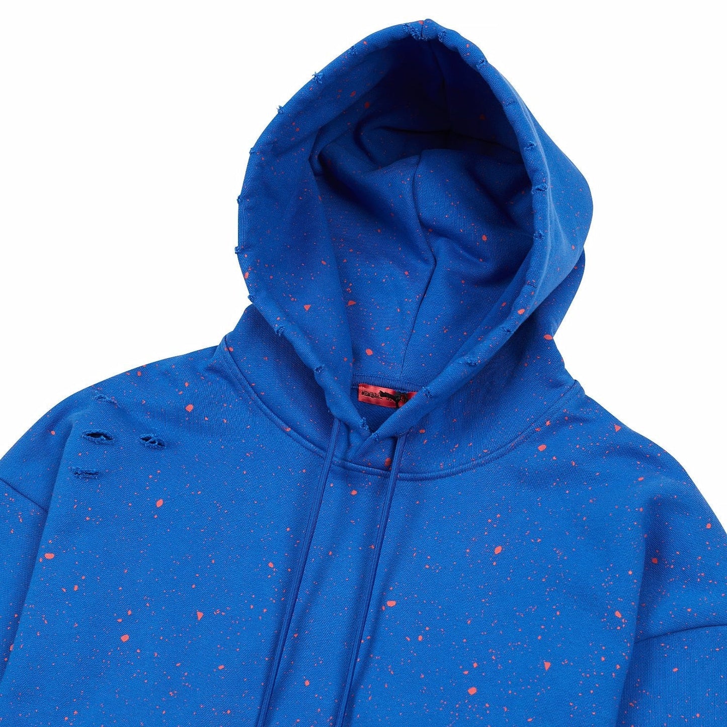 Oversized Spackle Hoodie | Dazzling Blue