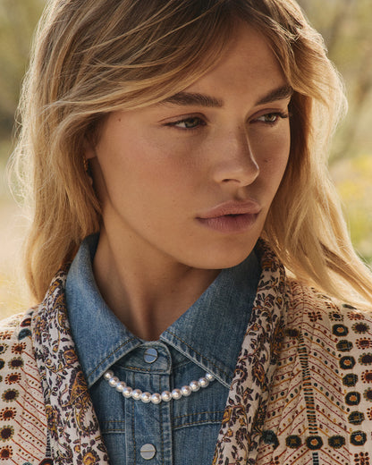 Finley Pearl Matinee Necklace
