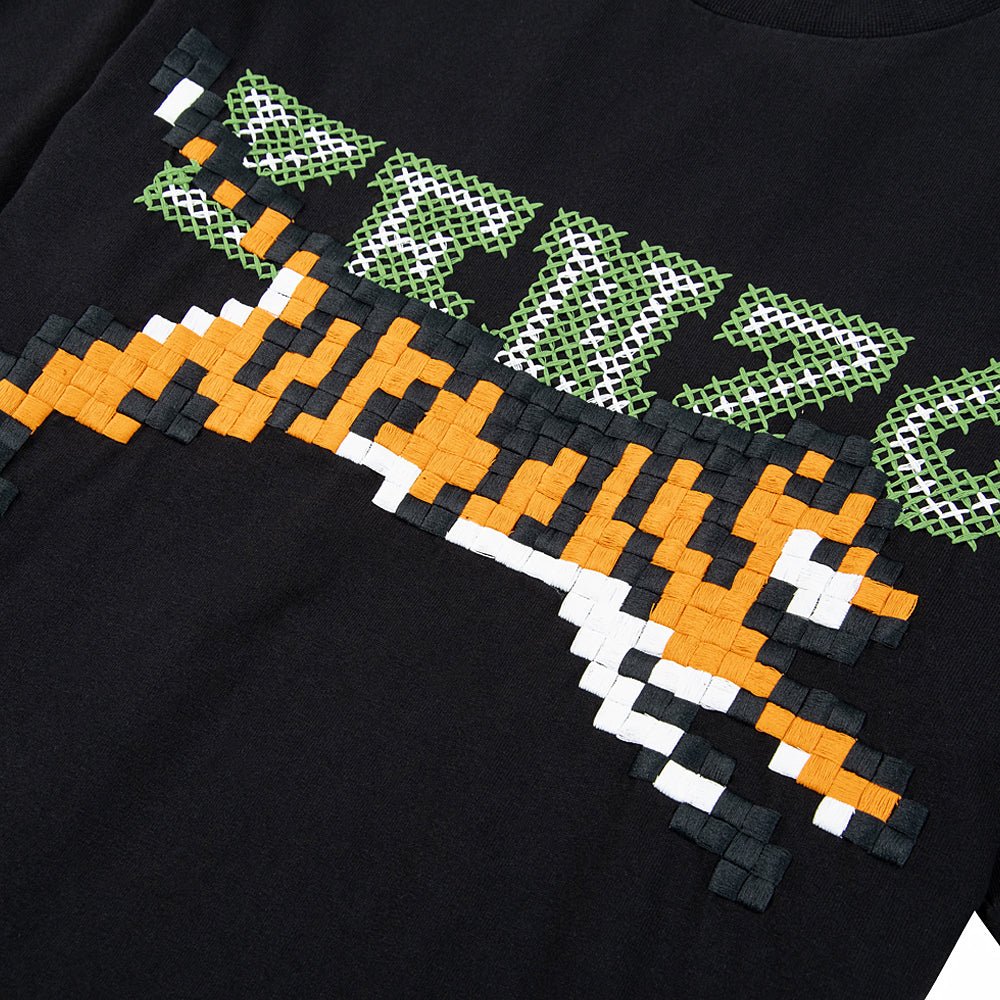 Pixel Oversized Tee | Black