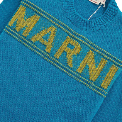 Roundneck Logo Sweater | Cobalt