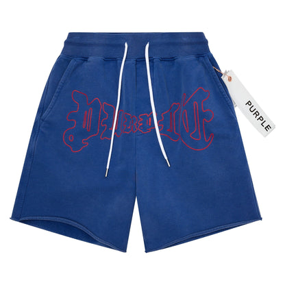 Screen Wordmark Sweatshort | Blue