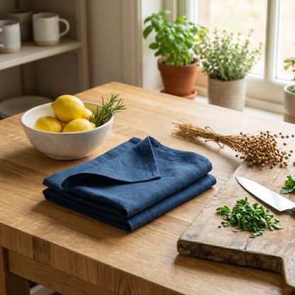 100% Linen Dish Towel Rectangular