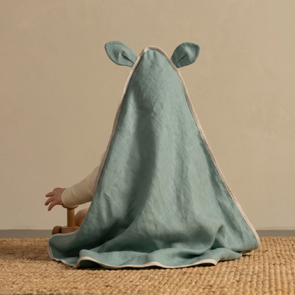 Linen Baby Towel with Ears