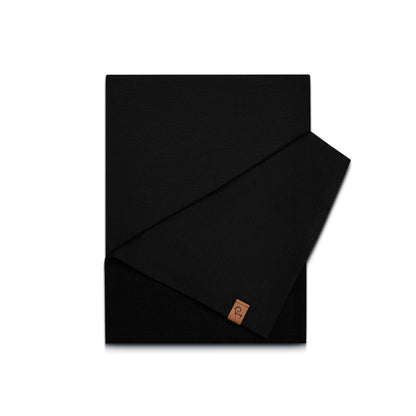 Men's Merino Scarf Black