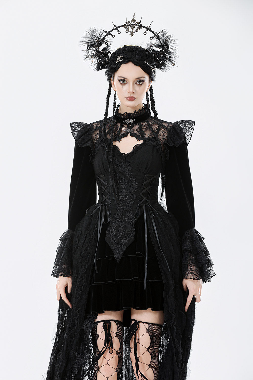 Castle Corridor Long Sleeve Shrug