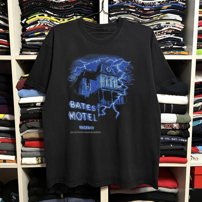 Rare Bates Motel Washed Black Tee