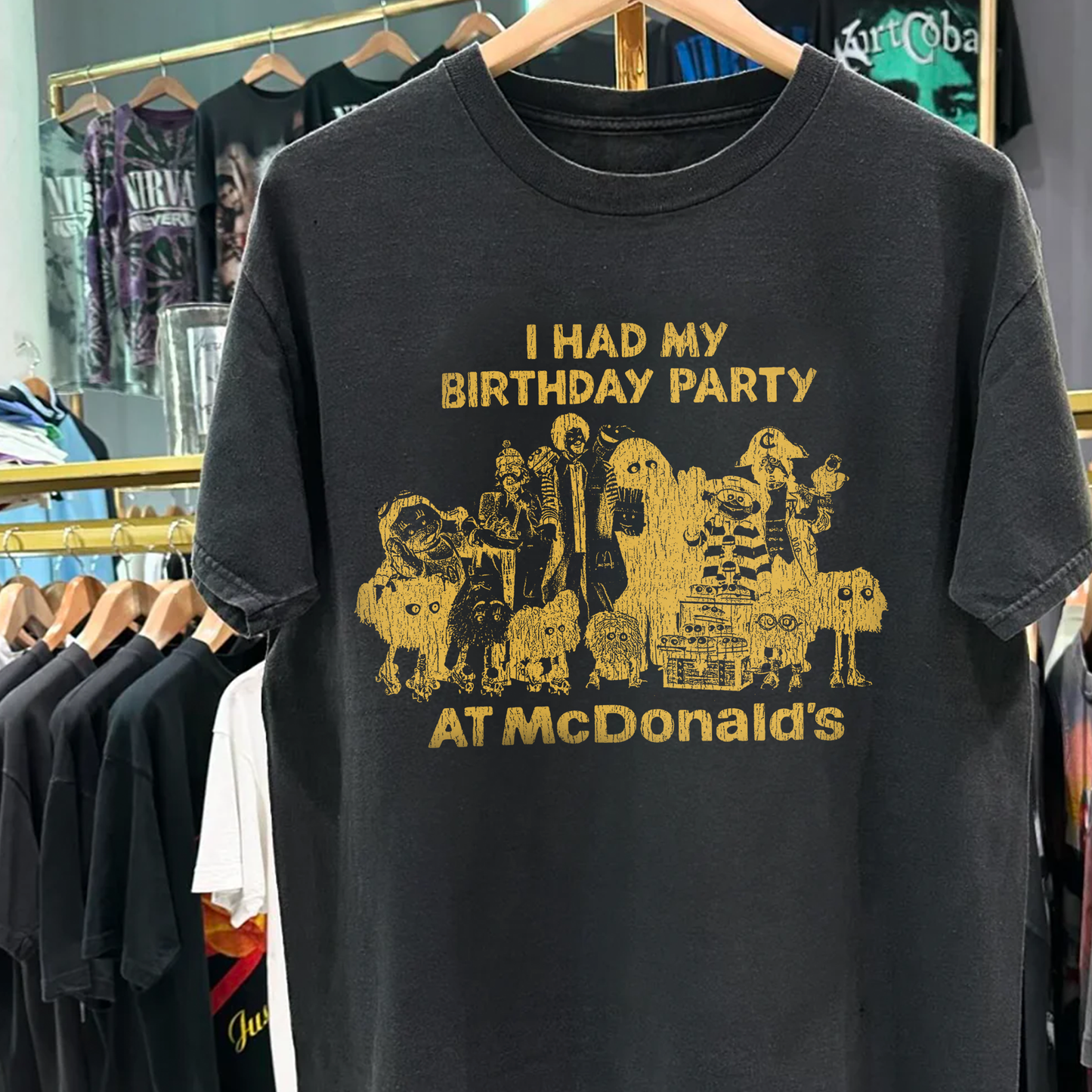 I had my birthday party at Mc Donald's Heavyweight Black