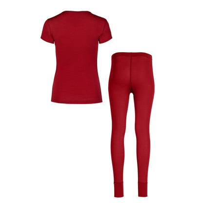 Women's T-Shirt & Bottom 2-Piece Royal Cherry