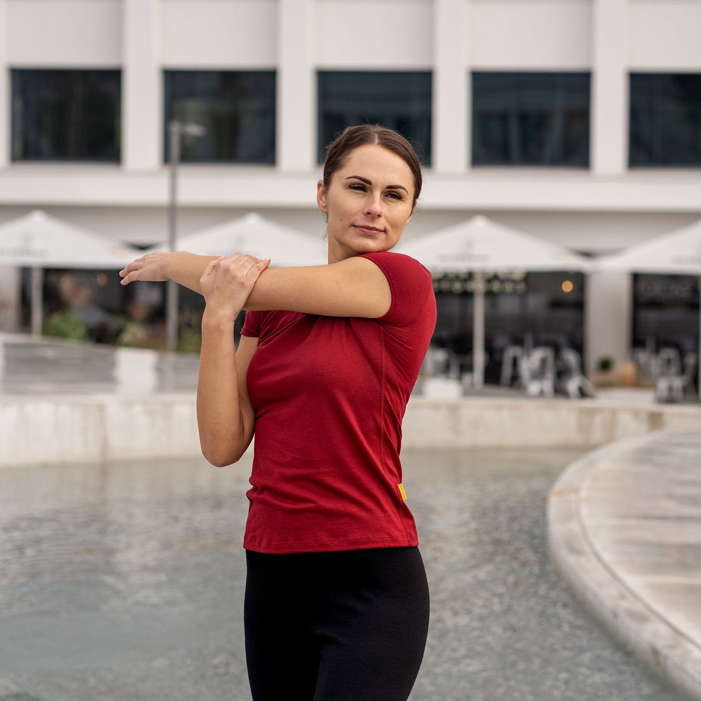 Women's 160 Merino T-Shirt Royal Cherry